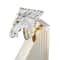 9" Clear Glass Horse Head Decorative Bookends with Pyramid Bases, 2ct.